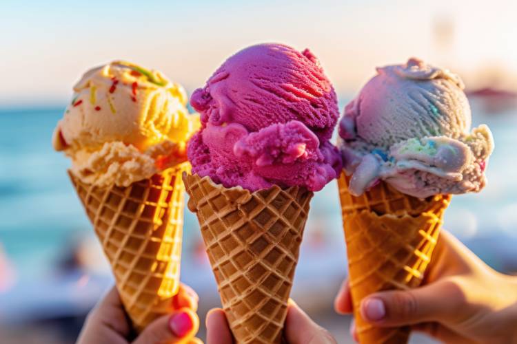 Ice Cream Shops near cocoa beach and cape canaveral