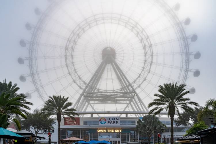 Ferris wheel at ICON Park in Florida