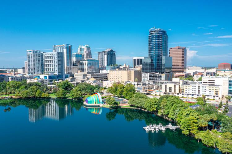 Orlando Florida Skyline