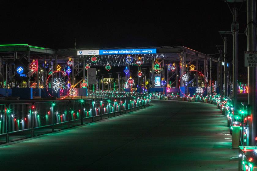 Daytona Speedway Light Festival