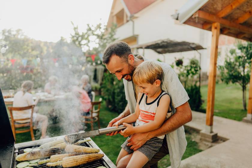 Grilling on Father's Day